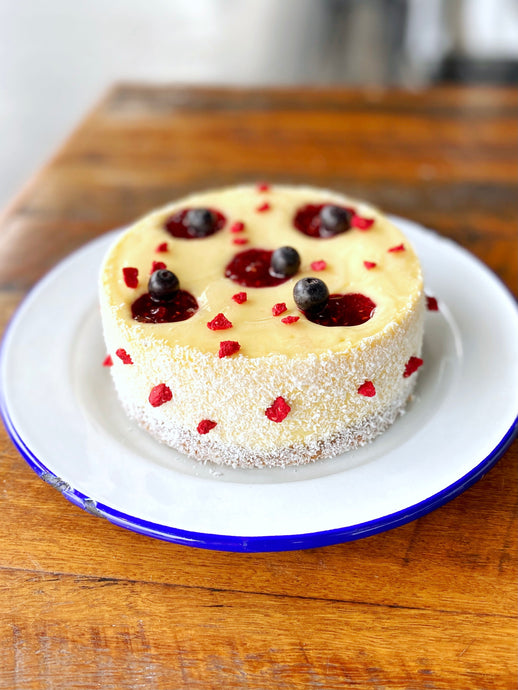 Mixed berry cheesecake (GF) - Breadfern Bakery