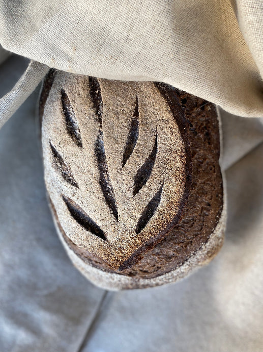Dark rye sourdough - Breadfern Bakery