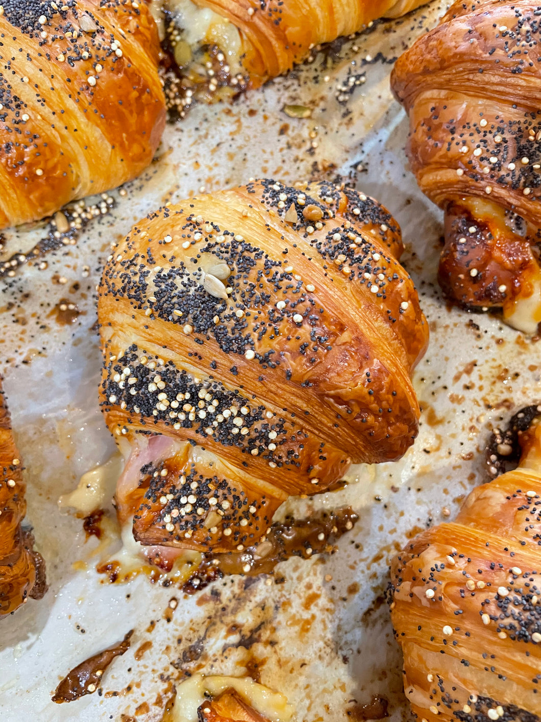 Ham & cheese croissant - Breadfern Bakery